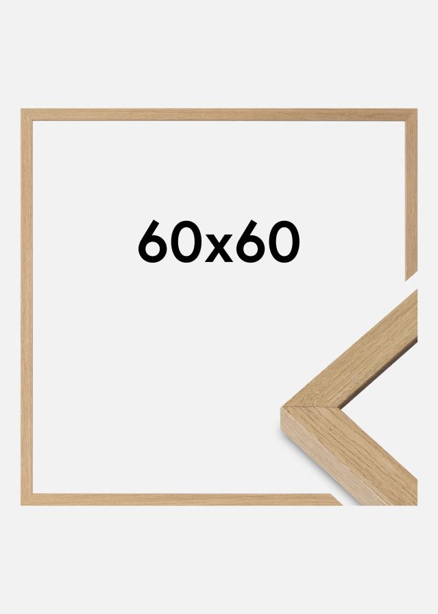 Raam Hermes Akruulklaas Natural Oak 60x60 cm