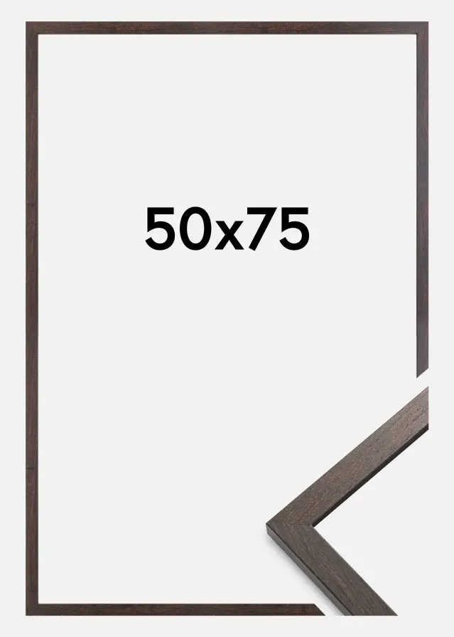 Raam Trendy Akruulklaas Pahkel 50x75 cm