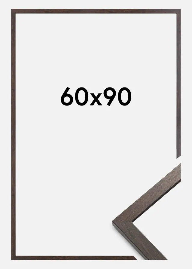 Raam Trendy Akruulklaas Pahkel 60x90 cm