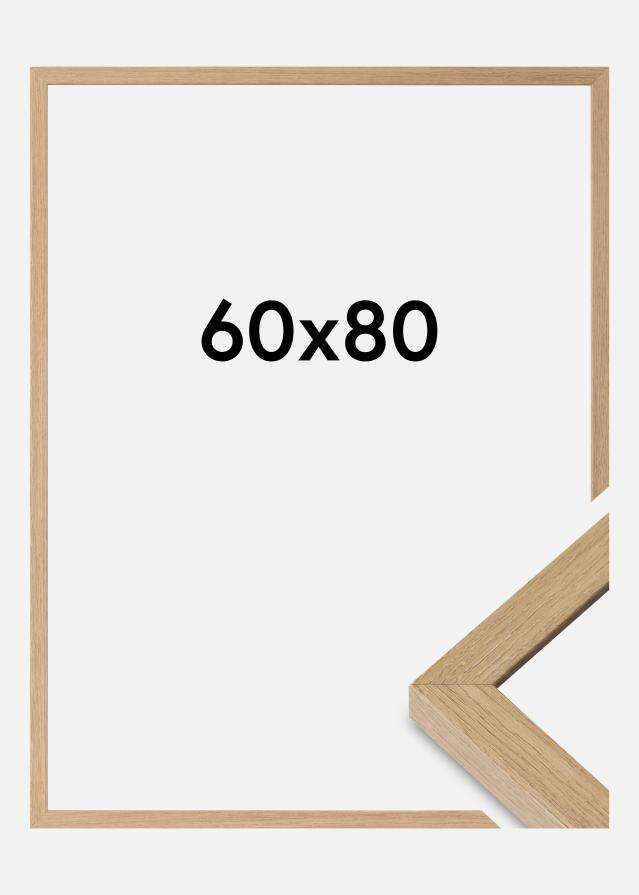 Raam Hermes Akruulklaas Natural Oak 60x80 cm