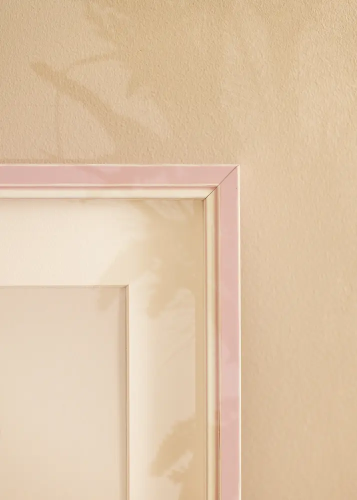 Raam Diana Akruulklaas Pink 70x70 cm