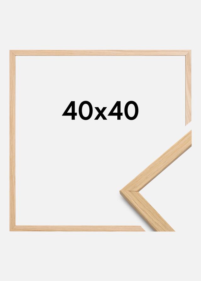 Raam Edsbyn Akruulklaas tamm 40x40 cm