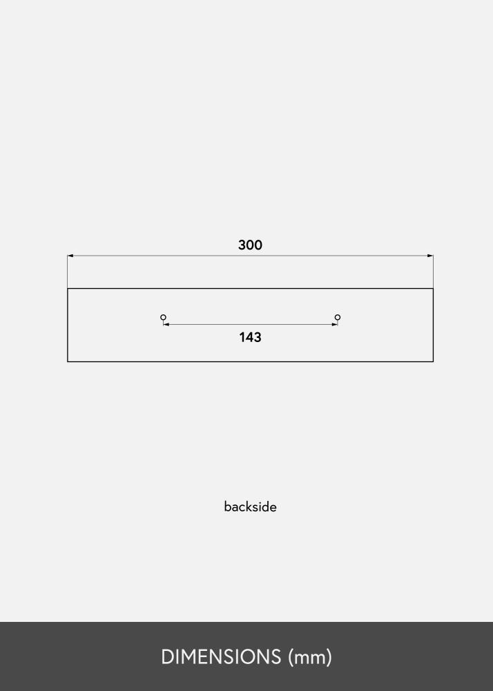 KAILA Pildiriiul Valge 30 cm