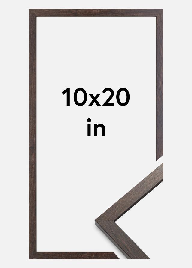 Raam Trendy Akruulklaas Pahkel 10x20 inches (25,4x50,8 cm)