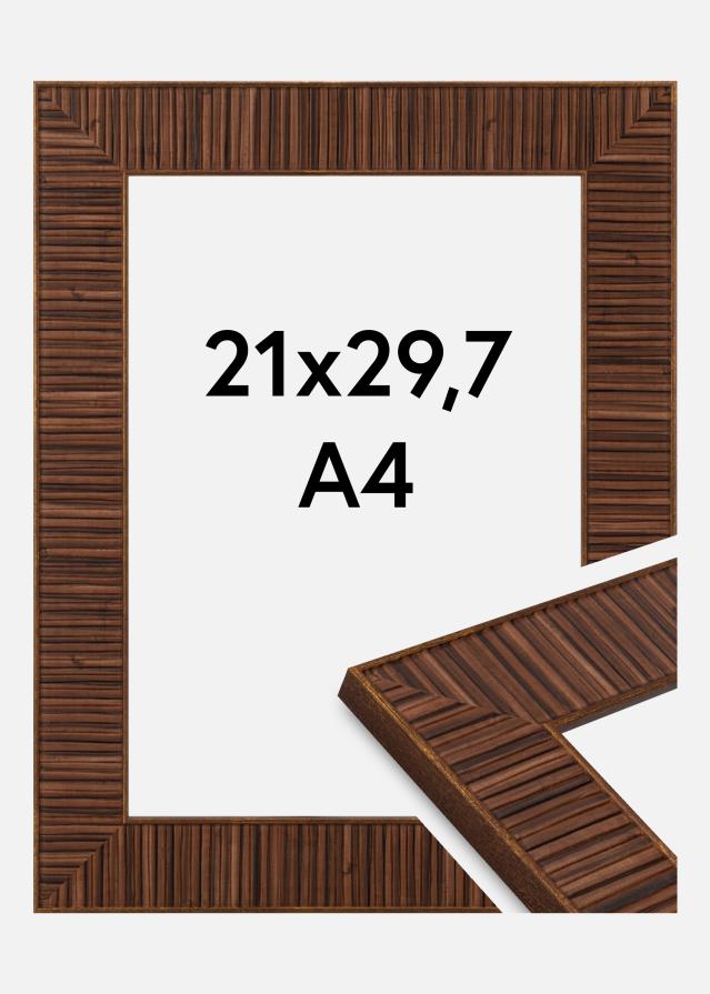 Raam Agust Akrüülklaas Rosewood 21x29.7 cm (A4)
