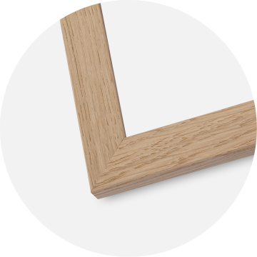 Raam Trendline tamm 40x60 cm - paspartuu muster 25x50 cm