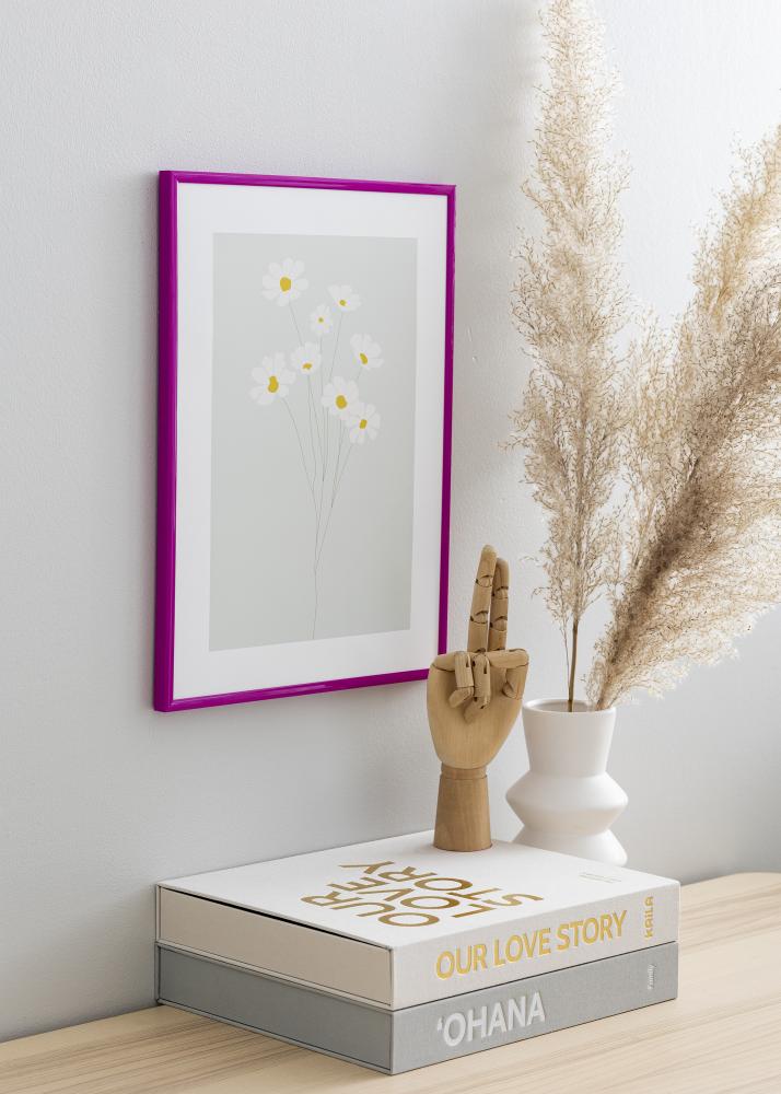 Raam New Lifestyle Fuchsia 30x40 cm - paspartuu valge 20x30 cm