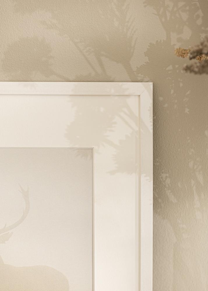 Raam Edsbyn Akruulklaas valge 9x11 cm