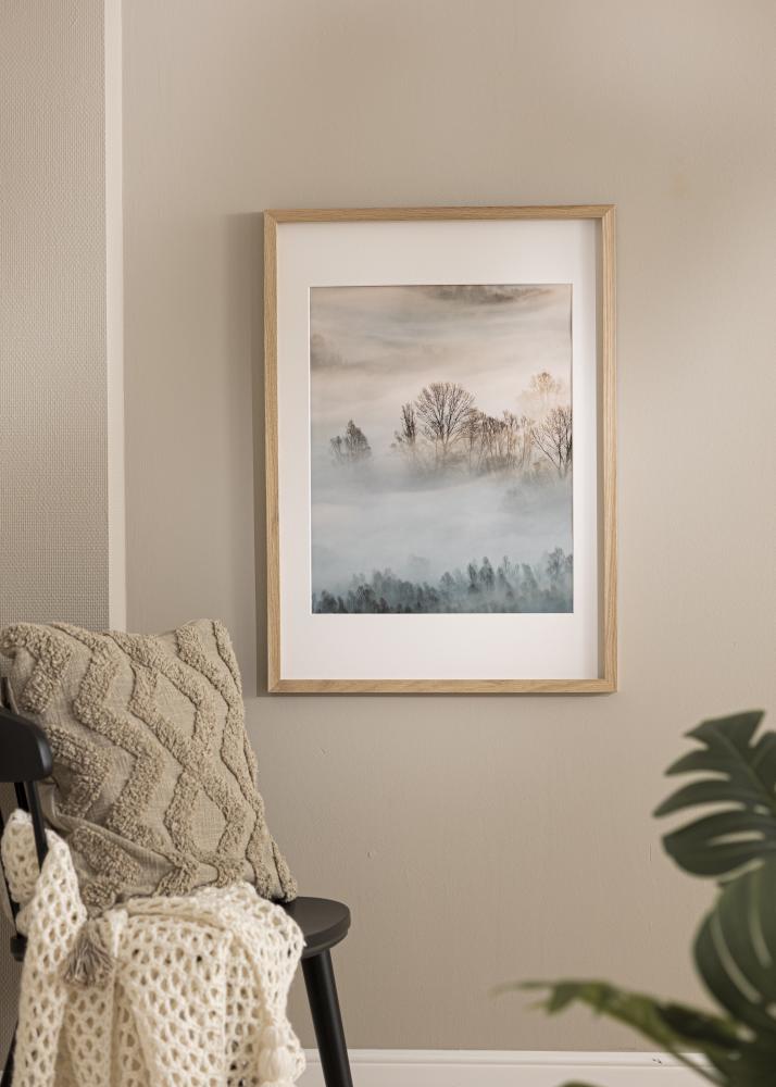 Raam Amanda Box Akruulklaas tamm 50x70 cm