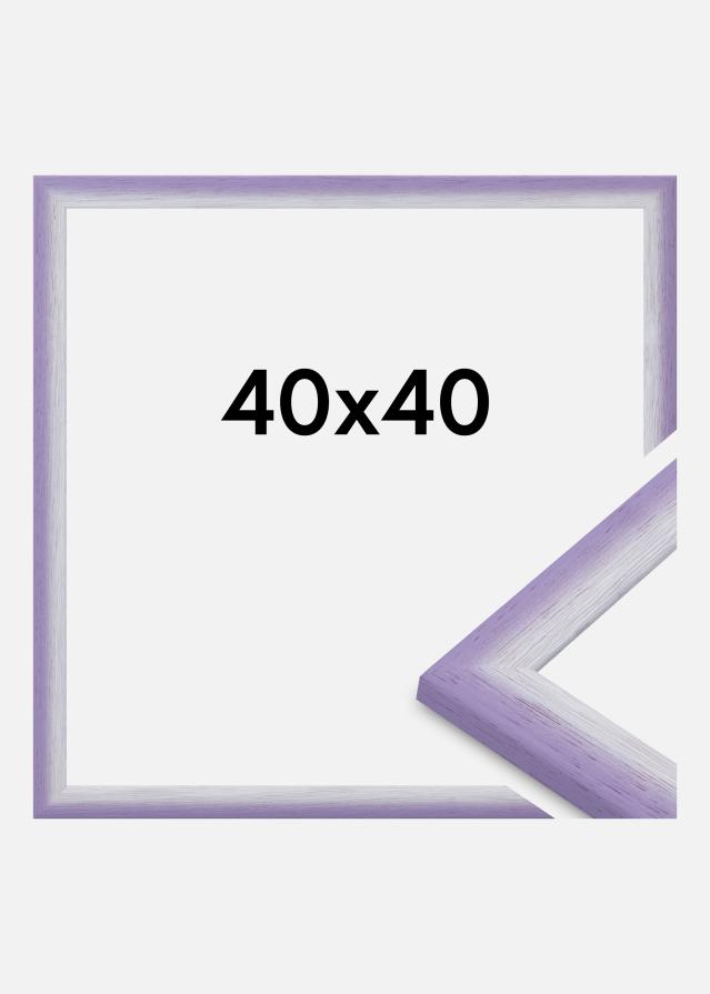 Raam Cornwall Akrüülklaas Hele lilla 40x40 cm