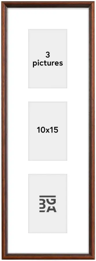 Horndal kollaazraam I pahkel - 3 pildid (10x15 cm)