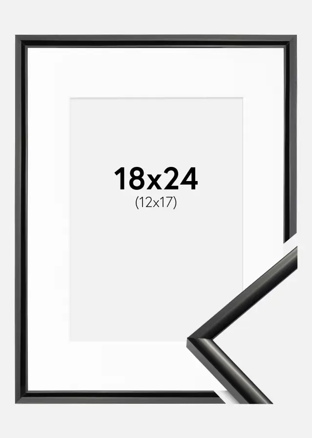 Raam New Lifestyle muster 18x24 cm - paspartuu valge 13x18 cm