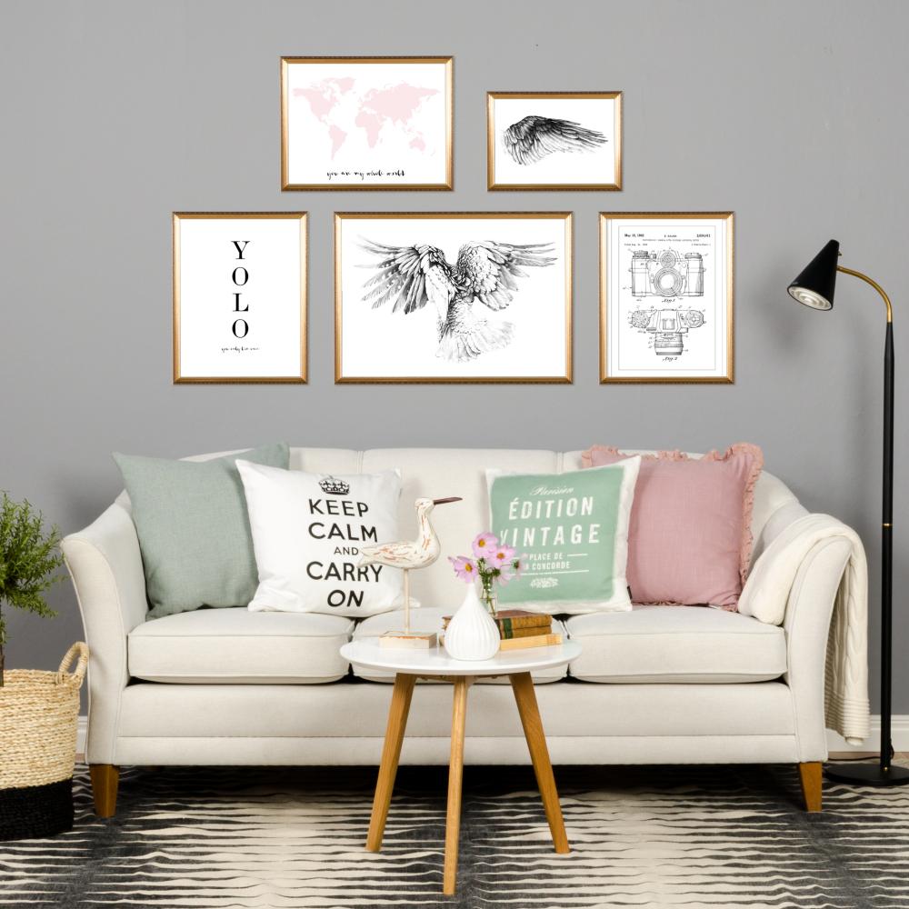 Patenteeritud joonistus - kaamera sees Plakat