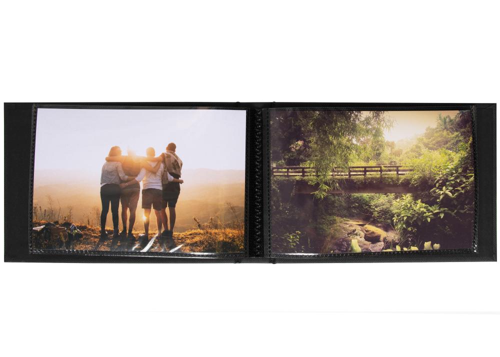 Fun minialbum must, 36 pilti mõõtudes 10x15 cm