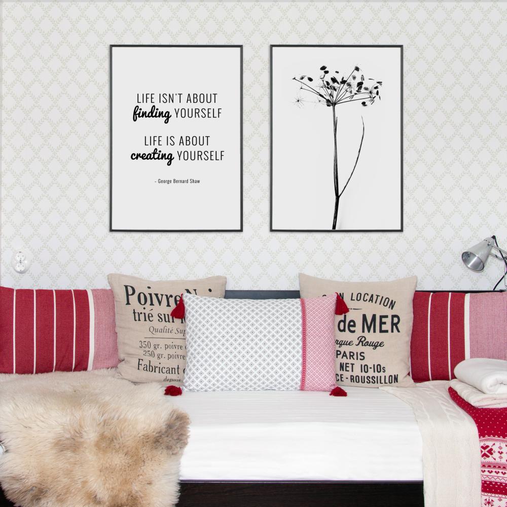 George Bernard Shaw tsitaat Plakat