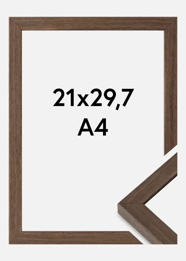 Raam Hermes Akruulklaas pahkel 21x29,7 cm (A4)