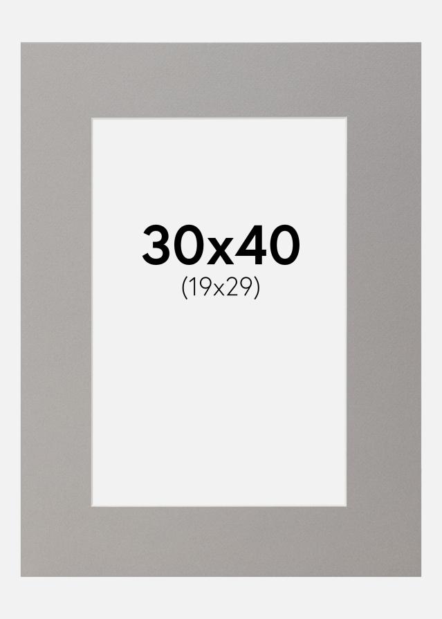 Paspartuu hall 30x40 cm (19x29)