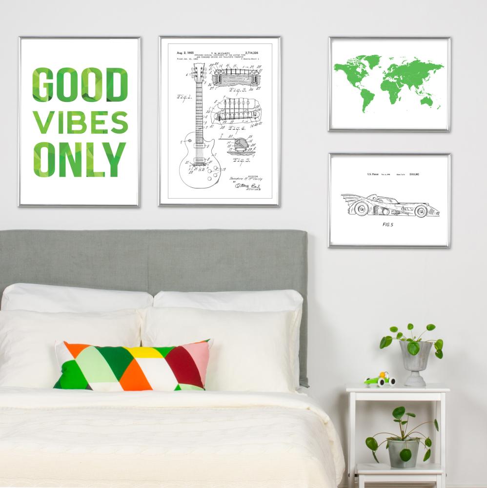 Patenteeritud joonistus - Batman - Batmobile 1990 III Plakat