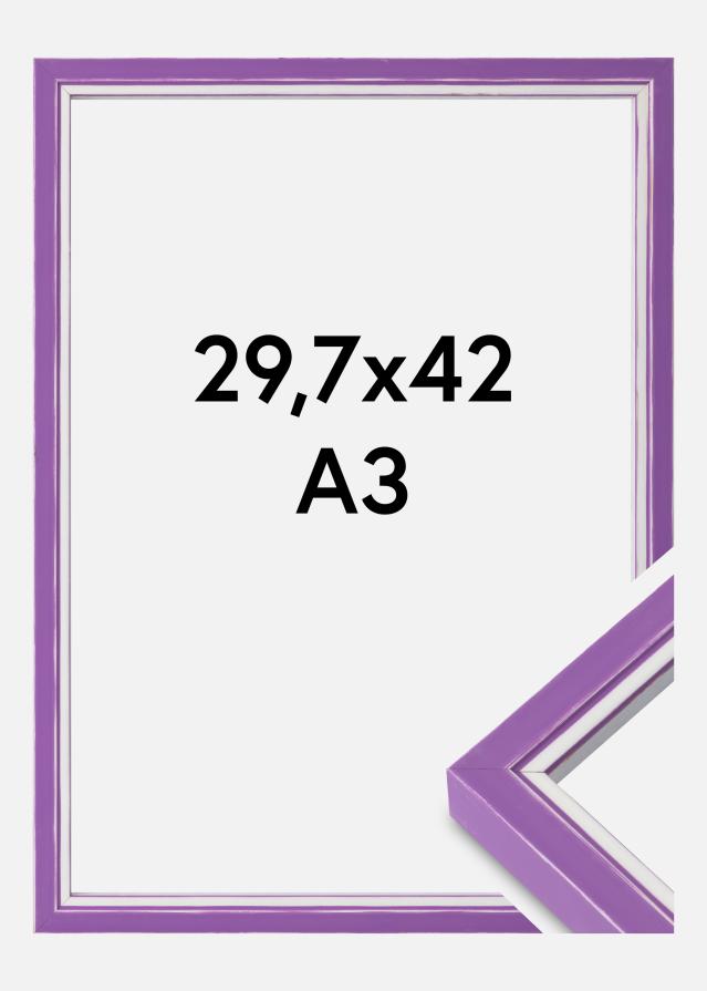 Raam Diana Akruulklaas lilla 29,7x42 cm (A3)