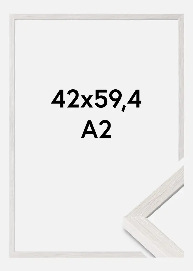 Raam Ares Akruulklaas White Oak 42x59,4 cm (A2)