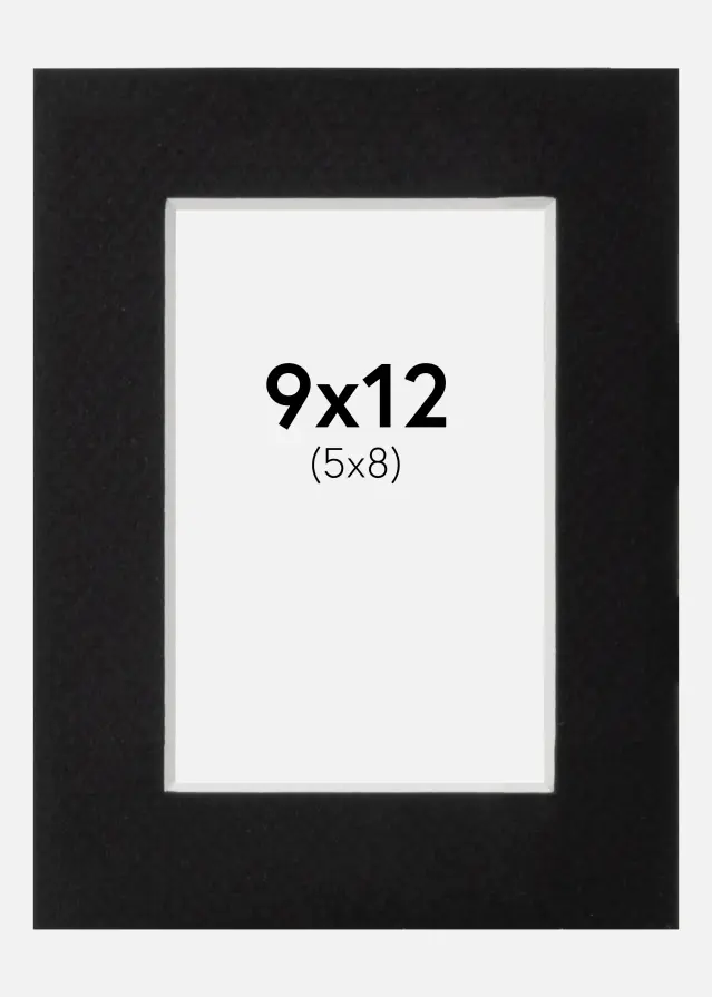 Paspartuu muster standard Valge äär 9x12 cm (5x8)