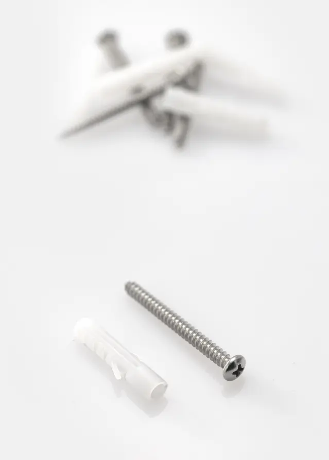 BGA kruvi ja tuubel betoonseinale - 5 pakis (40x8 mm)