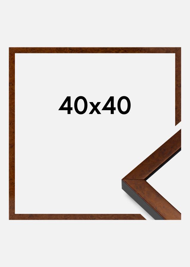 Raam Ares Akruulklaas Burr Walnut 40x40 cm