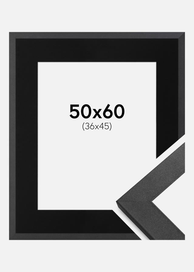 Raam Graphite Wood 50x60 cm - paspartuu muster 37x46 cm