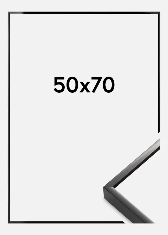 Raam Nielsen preemium Alpha tuhm must 50x70 cm