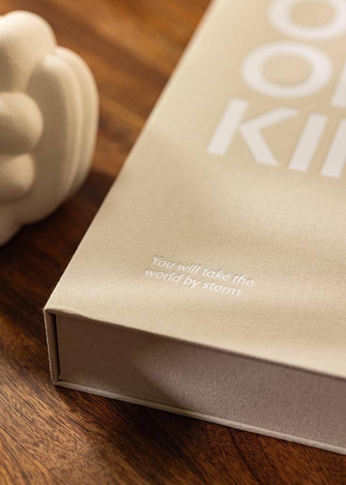 KAILA ONE OF A KIND Grey - Coffee Table Photo Album (60 musta lehekülge)