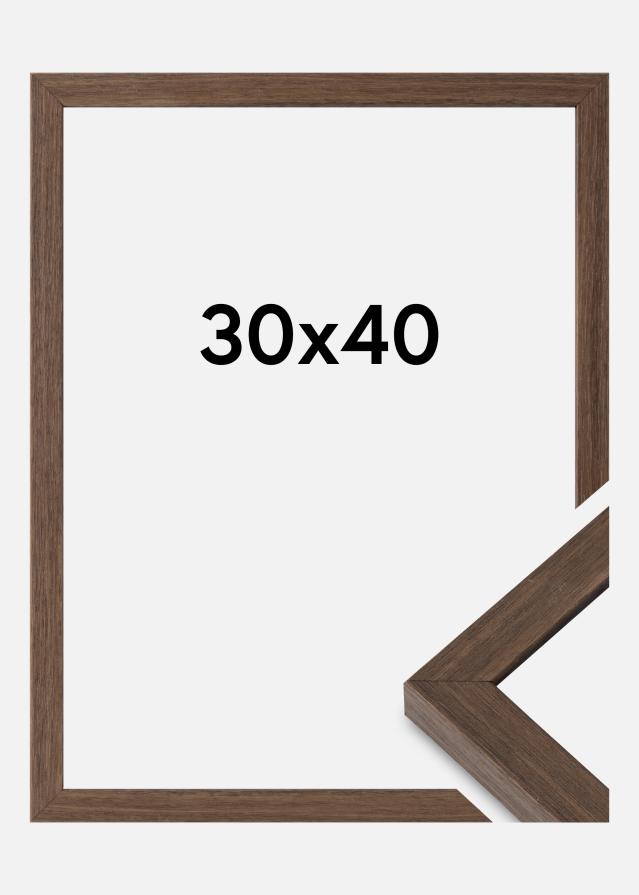 Raam Hermes Akruulklaas pahkel 30x40 cm