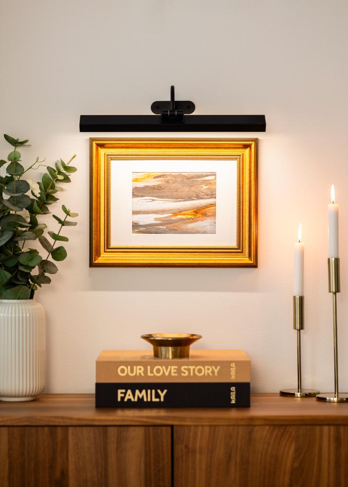 KAILA Flare Patareitoitega Tivalgustus 40 cm - Must