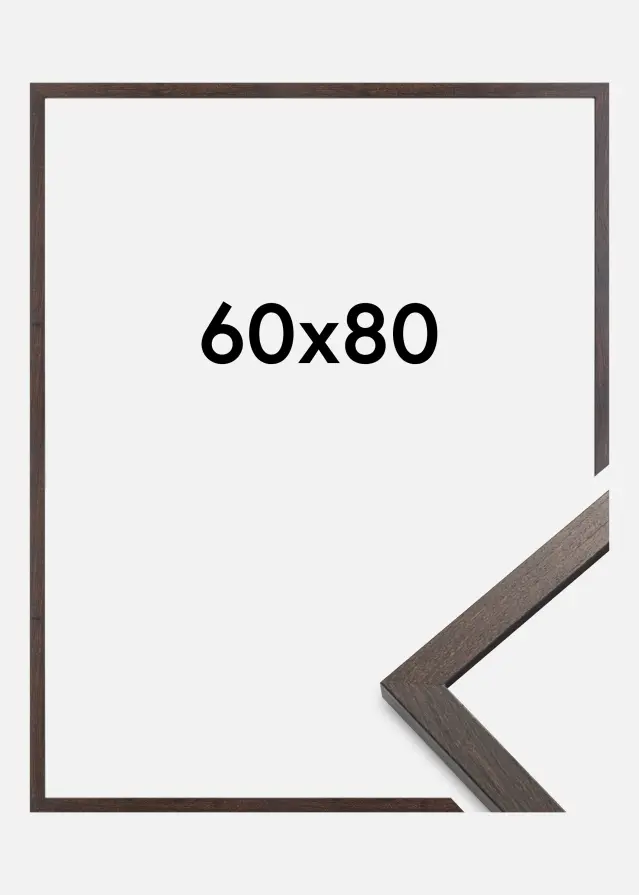 Raam Trendy Akruulklaas Pahkel 60x80 cm