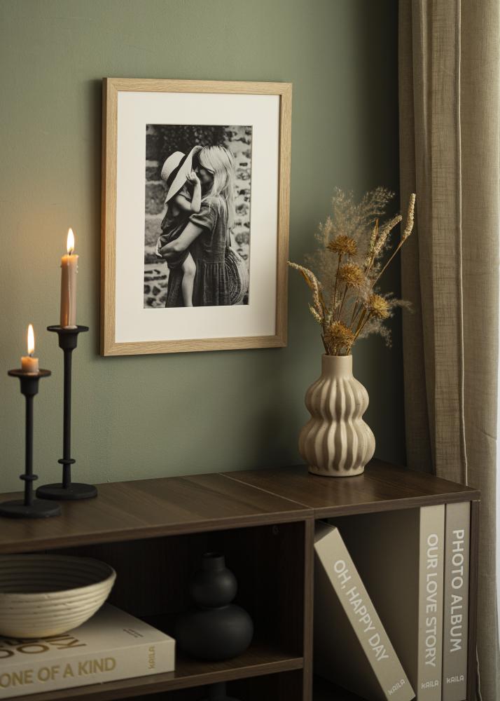 Paspartuu valge standard Valge äär 50x70 cm (39x49)