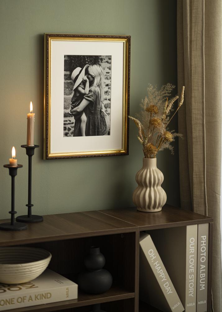 Paspartuu valge standard Valge äär 50x70 cm (39x49)