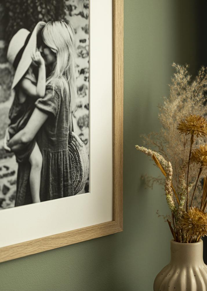 Paspartuu valge standard Valge äär 50x70 cm (39x49)