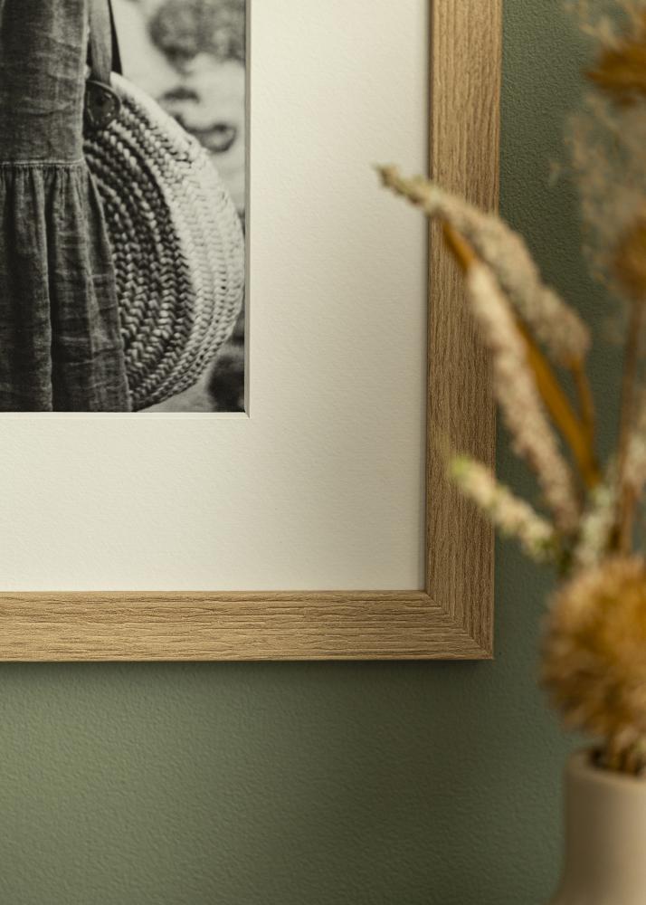 Paspartuu valge standard Valge äär 50x70 cm (39x49)