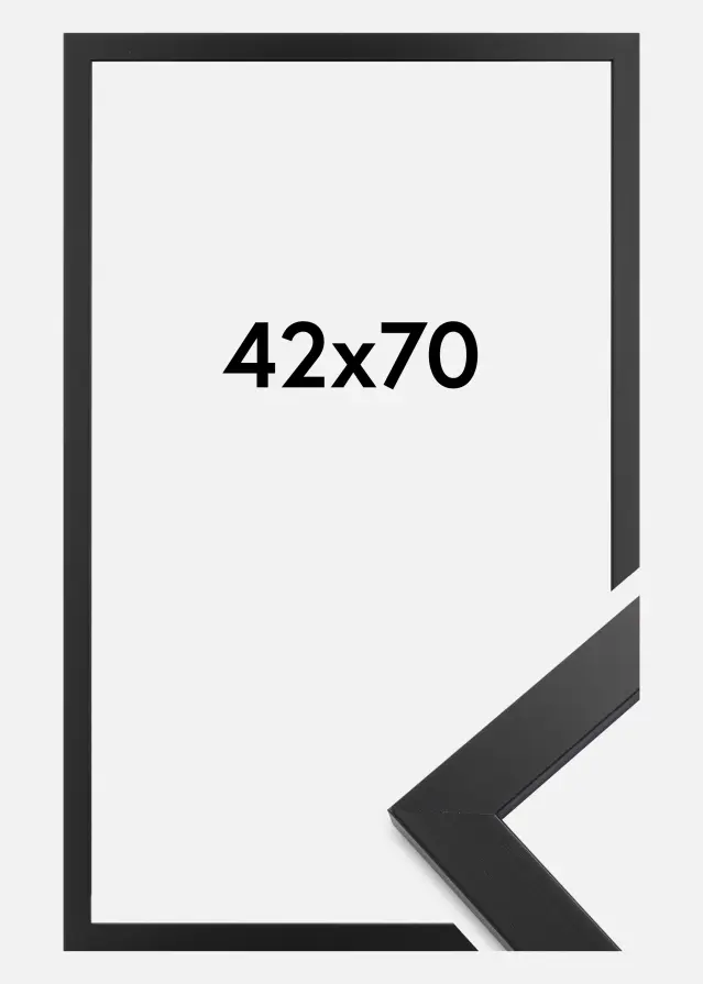 Raam Black Wood 42x70 cm