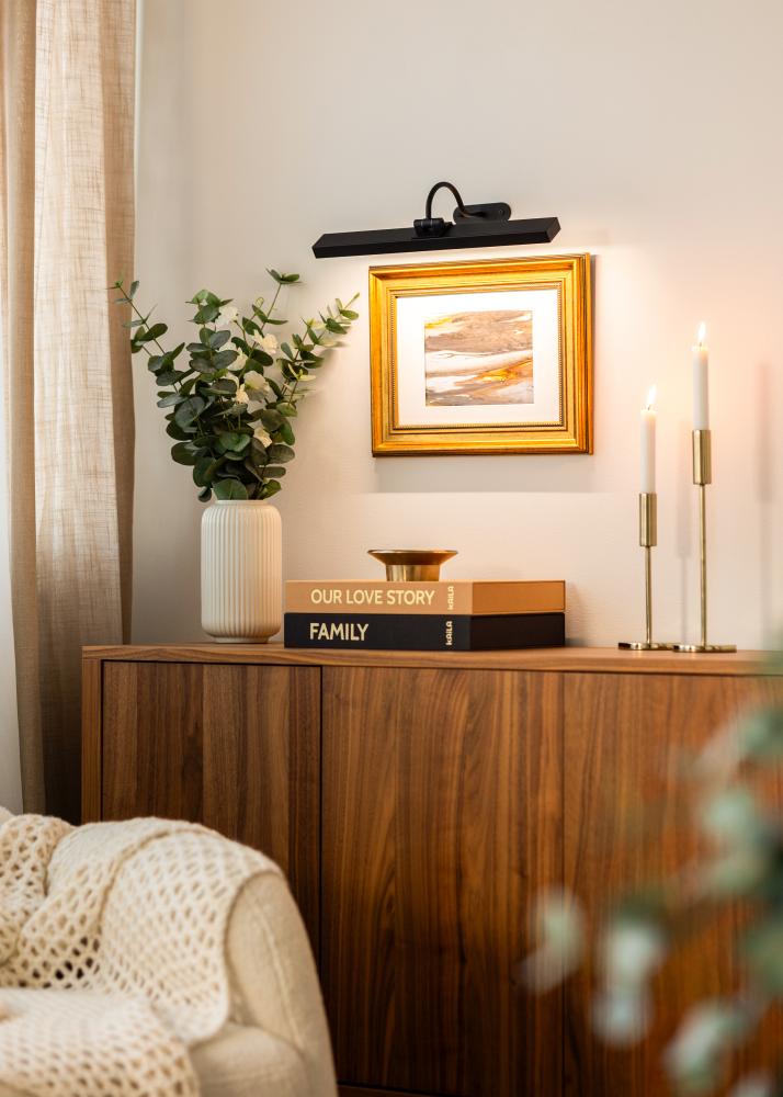 KAILA Flare Patareitoitega Tivalgustus 40 cm - Must