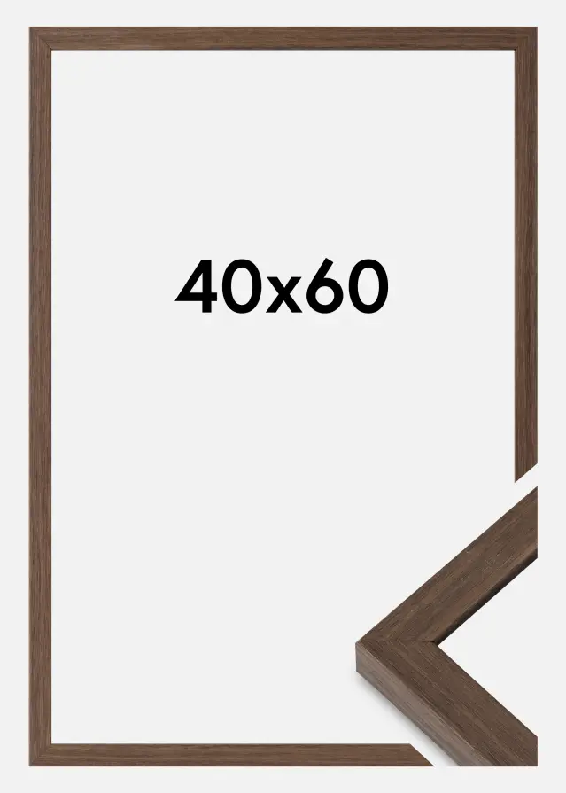 Raam Hermes Akruulklaas pahkel 40x60 cm