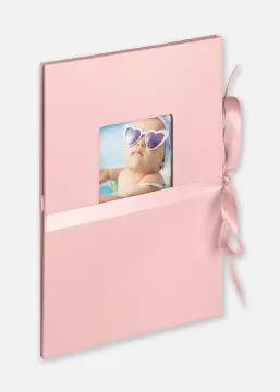 Fun Leporello beebialbum roosa - 12 pildid mootudes 10x15 cm