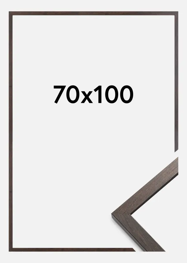 Raam Trendy Akruulklaas Pahkel 70x100 cm