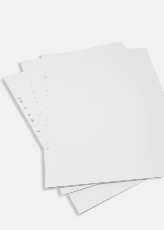 Fotoalbumi leht A3 (10 tk, valged leheküljed)