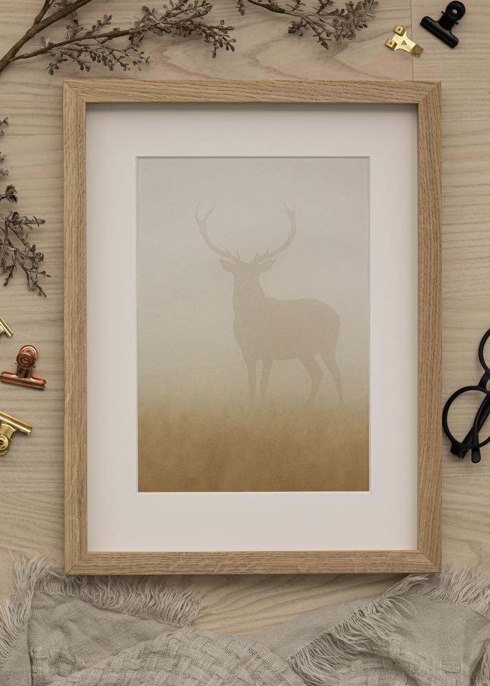 Raam Oak Wood Akruulklaas 24x36 inches (60,94x91,44 cm)