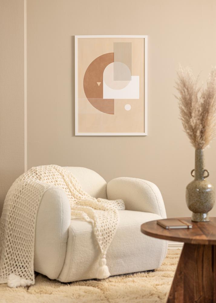 Raam BGA Classic Akrüülklaas Valge 60x90 cm