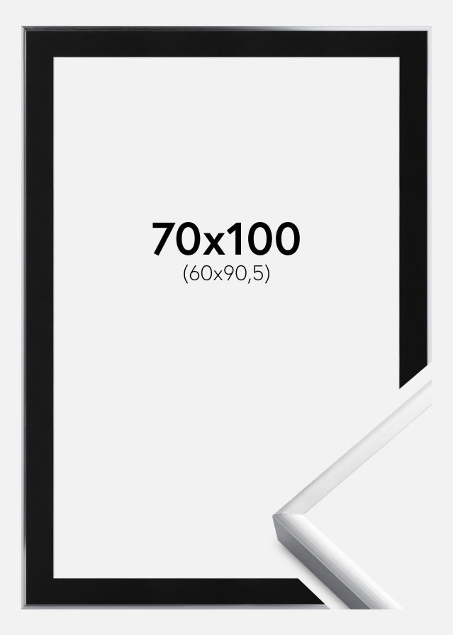 Raam Poster Frame Aluminum hobedane 70x100 cm - paspartuu muster