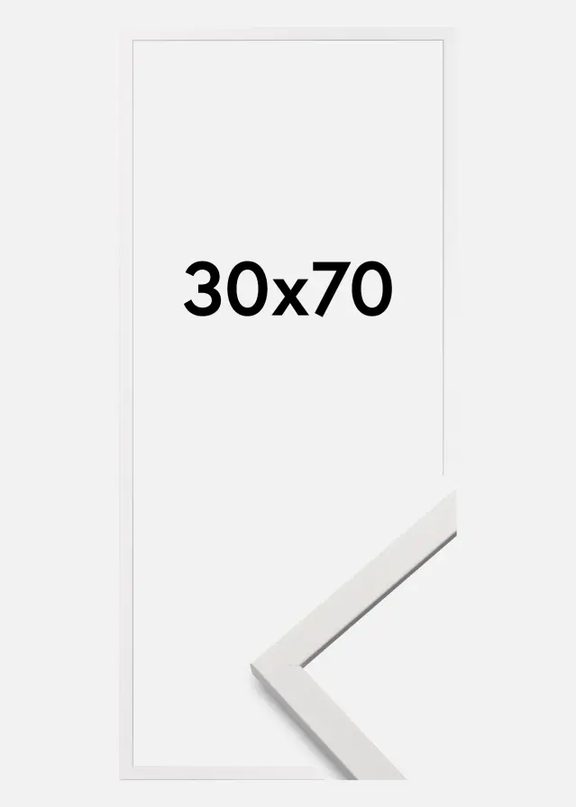 Raam Edsbyn valge 30x70 cm