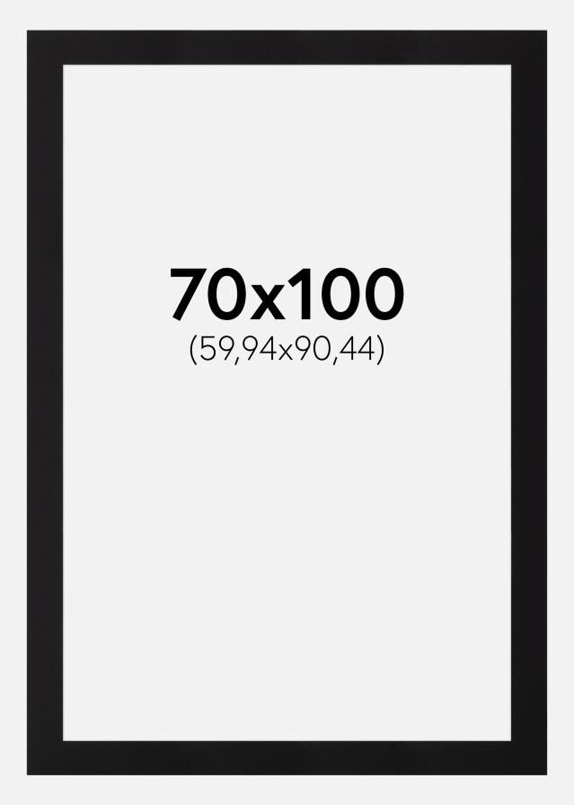 Paspartuu muster standard Valge äär 70x100 cm (59,94x90,44)