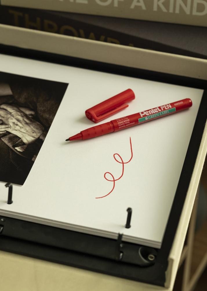 Pentel NMS50-B - punane albumipliiats - 1 mm