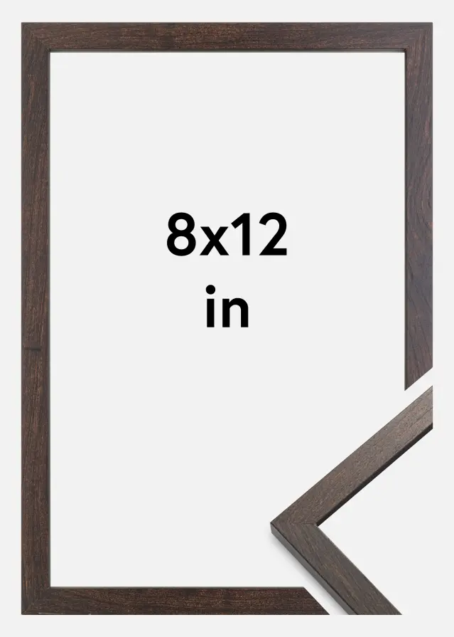 Raam Trendy Akruulklaas Pahkel 8x12 inches (20,32x30,48 cm)